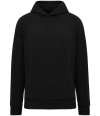 NS448 Native Spirit Unisex Washed Effect Oversized Hooded Sweatshirt Washed Black colour image
